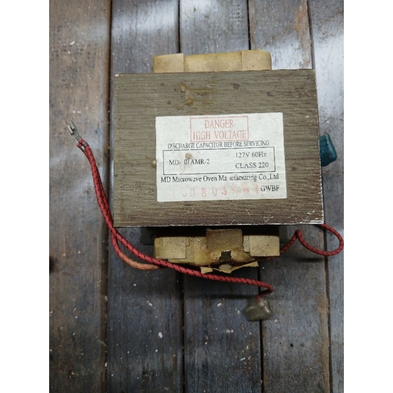 TRANSFORMADOR PARA MICRO-ONDAS 110 VOLTS