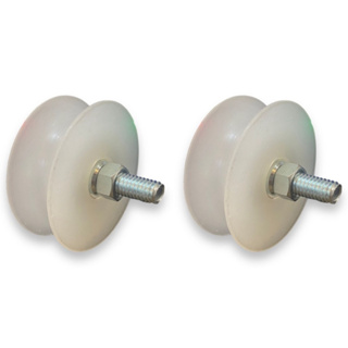 Roldana Para Portão Correr 2 1/2 Polegada Nylon Canal U 3/4 (19mm) em Oferta na Shopee