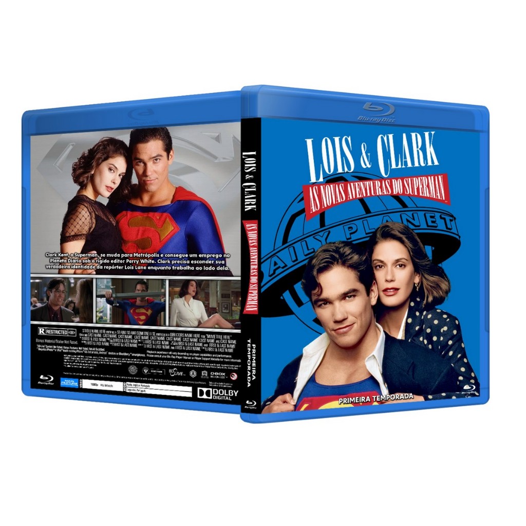 Blu-ray: Lois e Clark - As Novas Aventuras Do Superman : TEMPORADAS DUB/LEG [PERSONALIZADO]