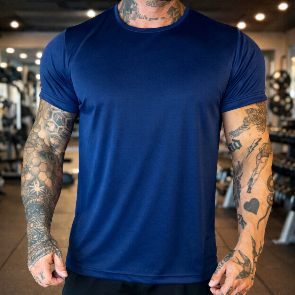 Camiseta Dry Fit Slim Leve com Caimento Perfeito Treino, Trabalho e Lazer