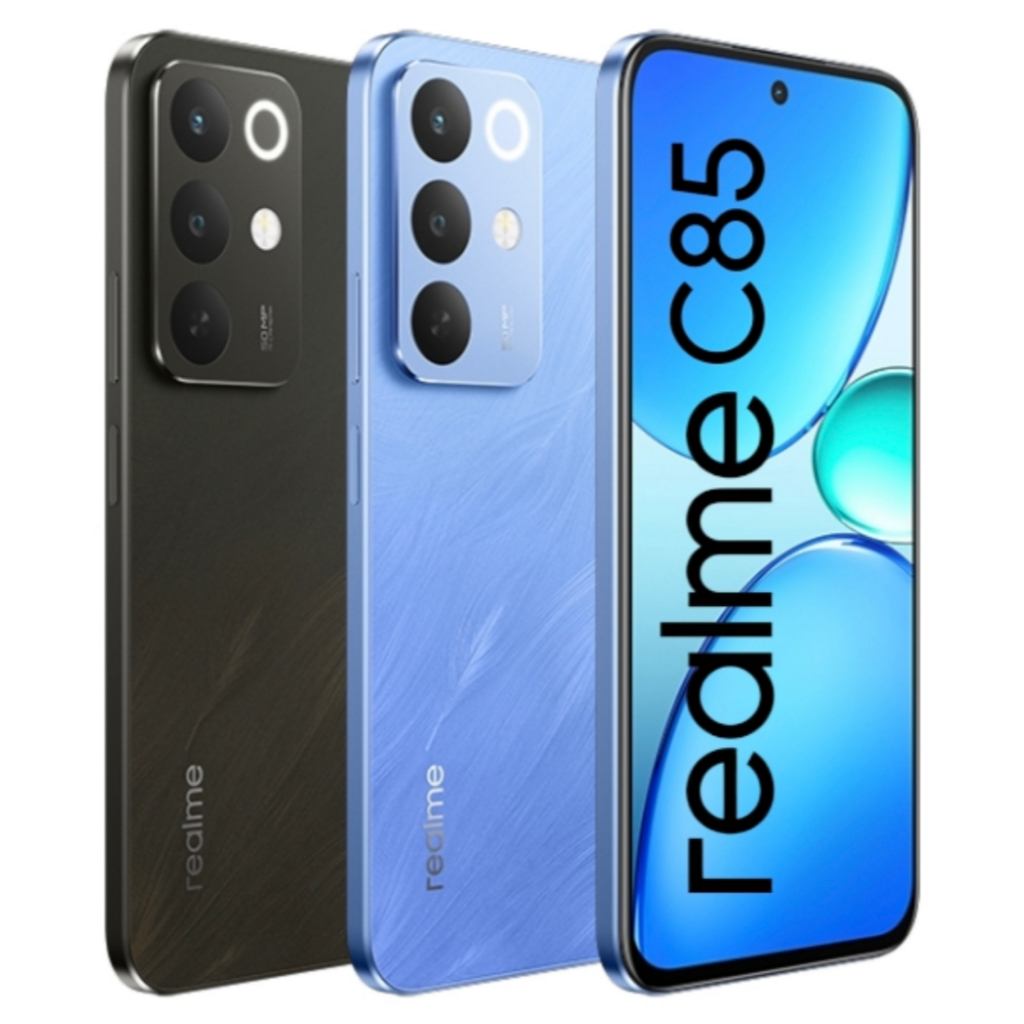 Celular Realme C85 4G, Tela LCD 6.8", Bateria 7000mAh, Câmera 50MP, Versão Global Original