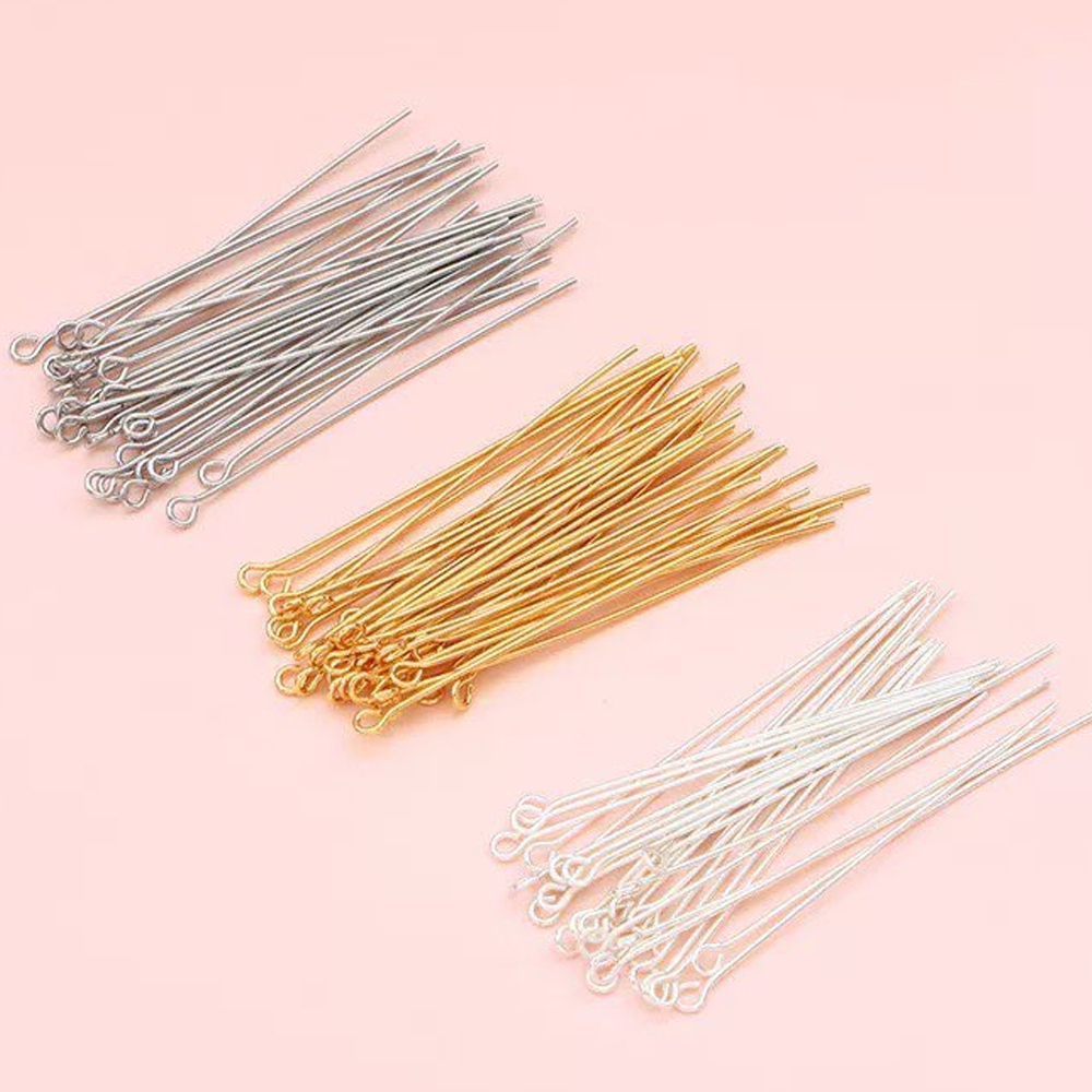 250-1000pcs Alfinete Contra Pino Metal Dourado 18/22/26/28/32/35/50mm -prata/dpurado/preto em Oferta na Shopee