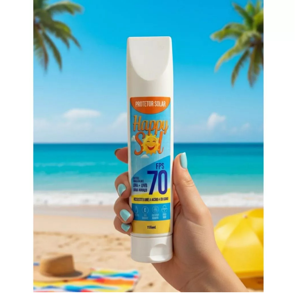 Protetor Solar FPS 70 Toque Seco – Não Oleoso – Alta Proteção Diária em Oferta na Shopee