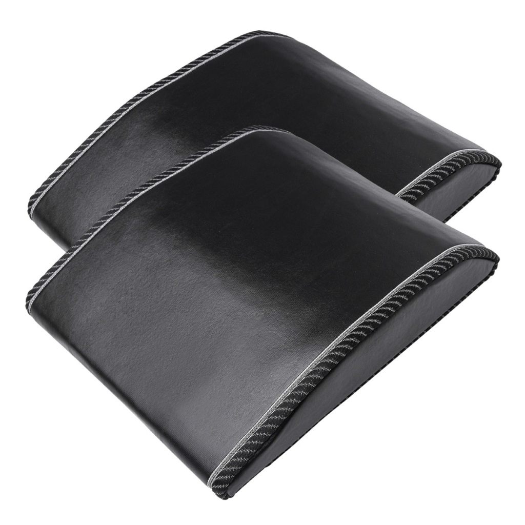 Imagem Kit 2 Almofadas Abmat Abdominal Alongamento Lombar Fitness Yoga Meditação Coluna  Postura 0,37x0,33x0,07 Ereta