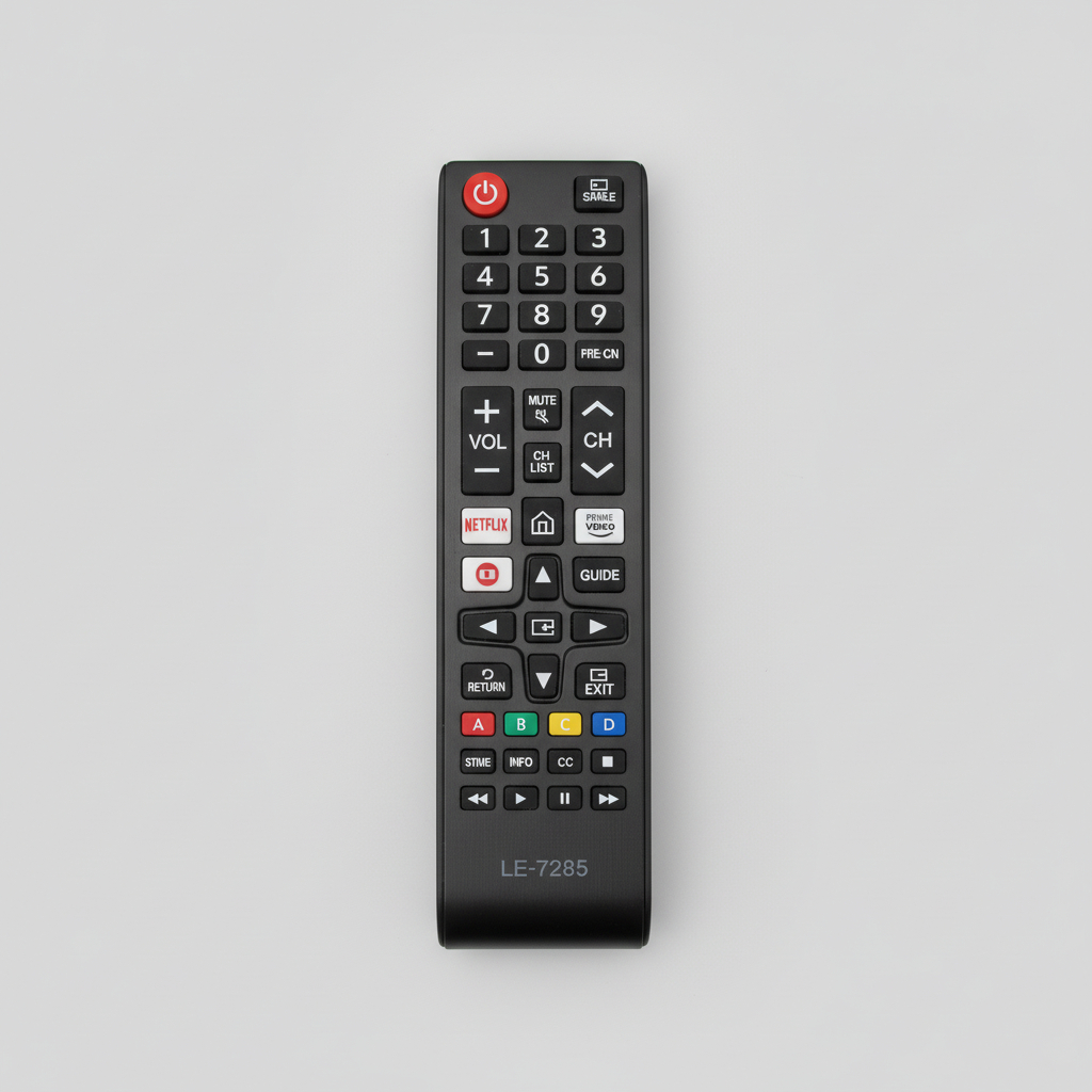 Controle Remoto + Samsung + Smart TV + Universal Controle  Compatível com  Smart TV Netflix Prime