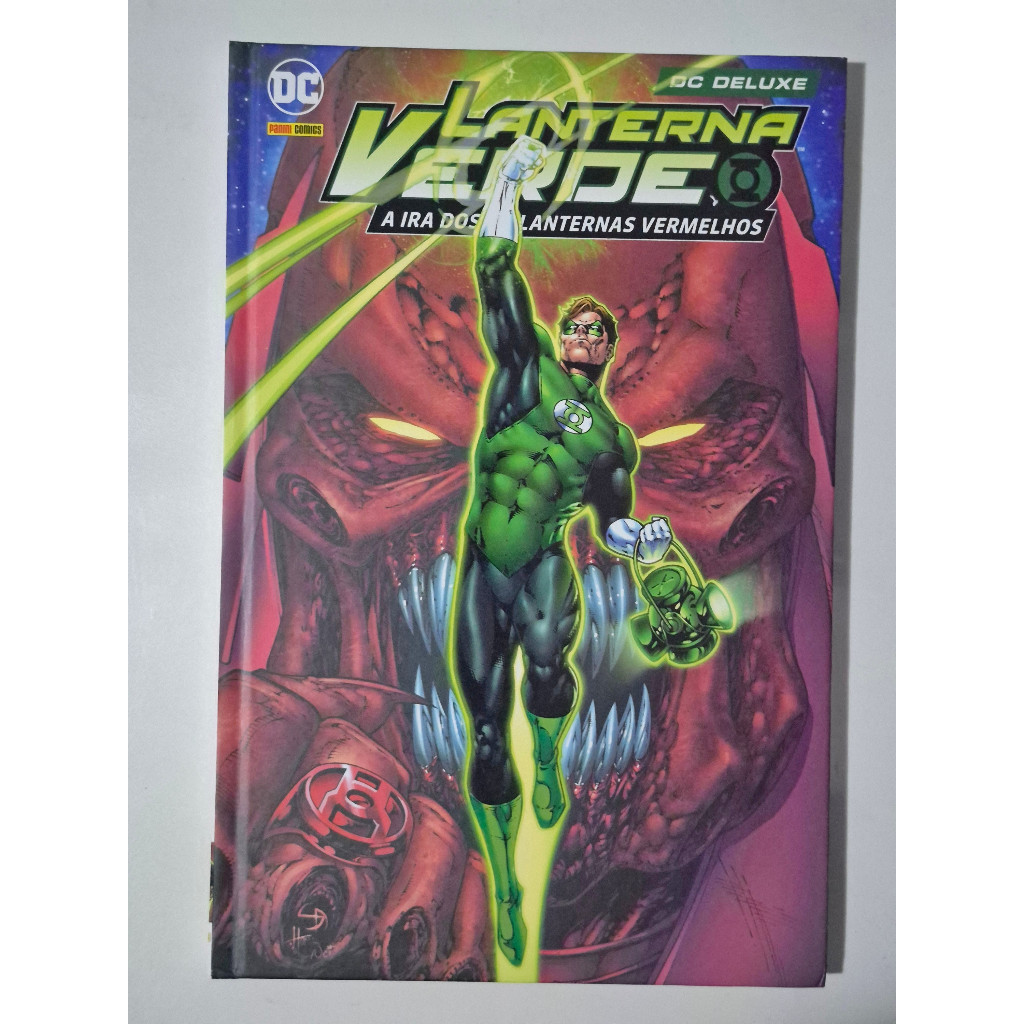 HQ DC Deluxe: Lanterna Verde - A Ira dos Lanternas Vermelhos (Editora Panini)