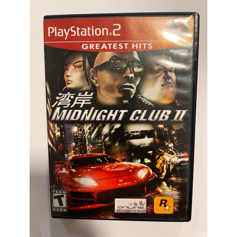 Midnight Club 2 – PS2 | Corrida Urbana | Jogo Original