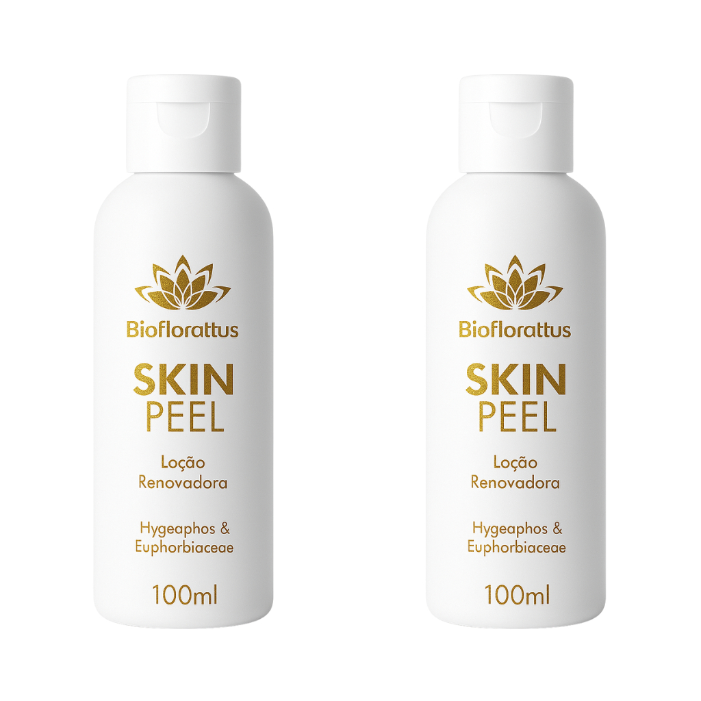 Kit 2 Limpeza Facial - Removedor De Cravos, Controle Da Oleosidade - Skinpeel | Bioflorattus