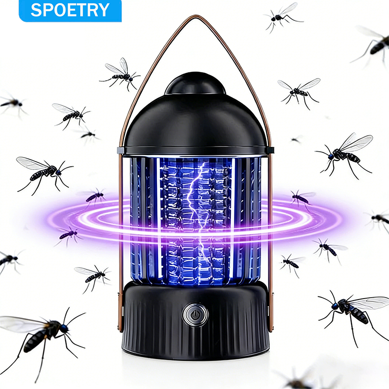 Luminária Anti- Mosquito Repelente Elétrico Lâmpada U.V Armadilha Para Insetos Direto USB