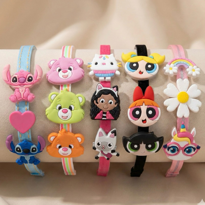 Tiara Stitch | Tiara Flores | Tiara Jardim Encantado | Tiara infantil Fofa para Meninas | Acessório Infantil