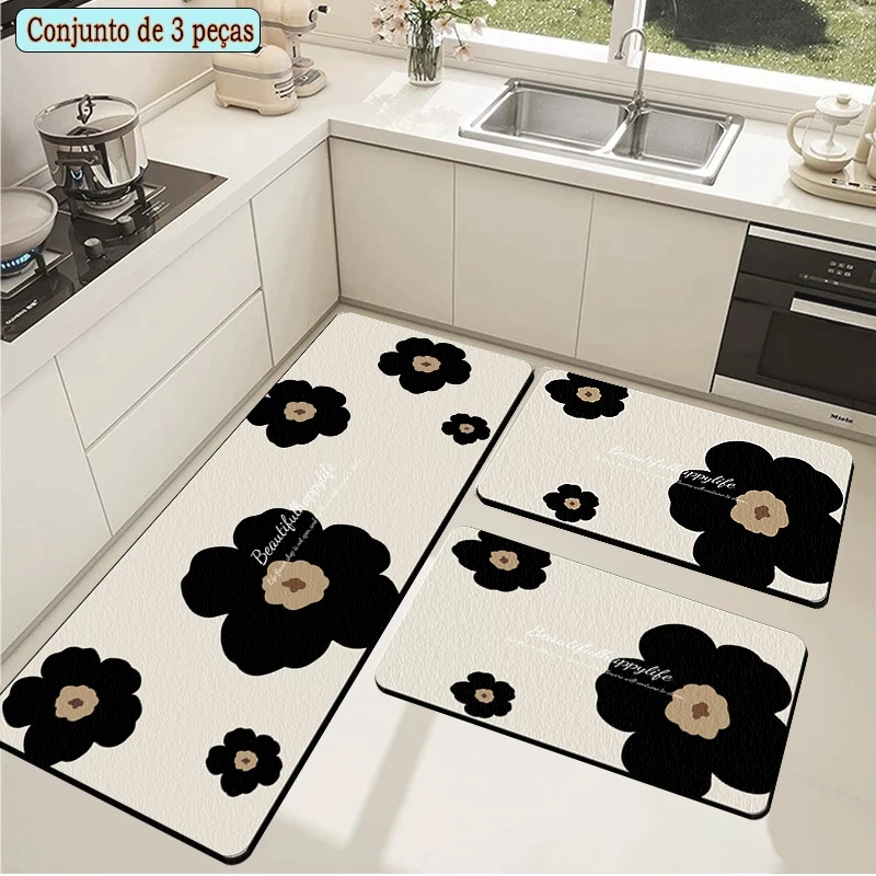 2~3 PCS Tapete de Argila Diatomácea Multiuso - Antiderrapante e Antiúmido, Secagem Rápida sem Odores, Ideal para Ban — imagem 1