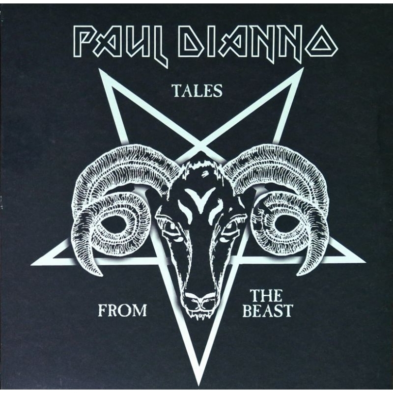 Paul Di'Anno-Tales From The Beast-lp importado-LACRADO-vinil-Iron Maiden