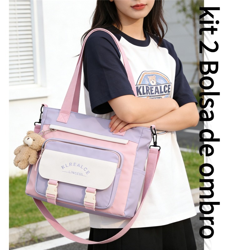 Bolsa Transversal Coreana Bolsa de Mão Impermeável Tendência de Bolsa Transversal em Oferta na Shopee