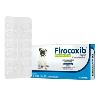 Firocoxib Vetnil 50 mg para Cães 14 Comprimidos em Oferta na Shopee