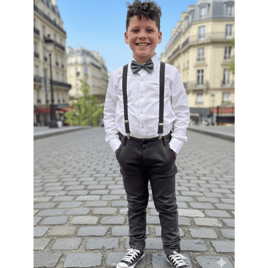 Calça Masculina Sport Fino E Camisa Juvenil Infantil  Casamento Batizado Congresso  Luxo