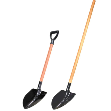 Pá de Bico Reforçada com Cabo Ergonômico - 73cm em Y ou 1,20m - Ideal para Obra e Jardim
