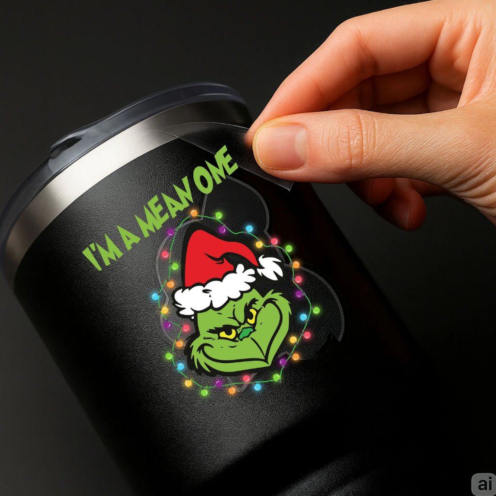 Faça você mesmo - Impressão de arquivo DTF UV - Adesivos impermeáveis