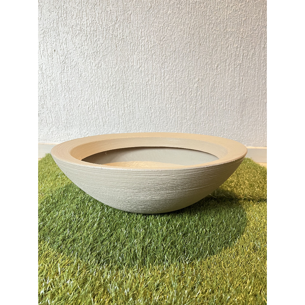 Vaso Decorativo Polietileno para Plantas Bacia Medidas 16x50x20cm em Oferta na Shopee