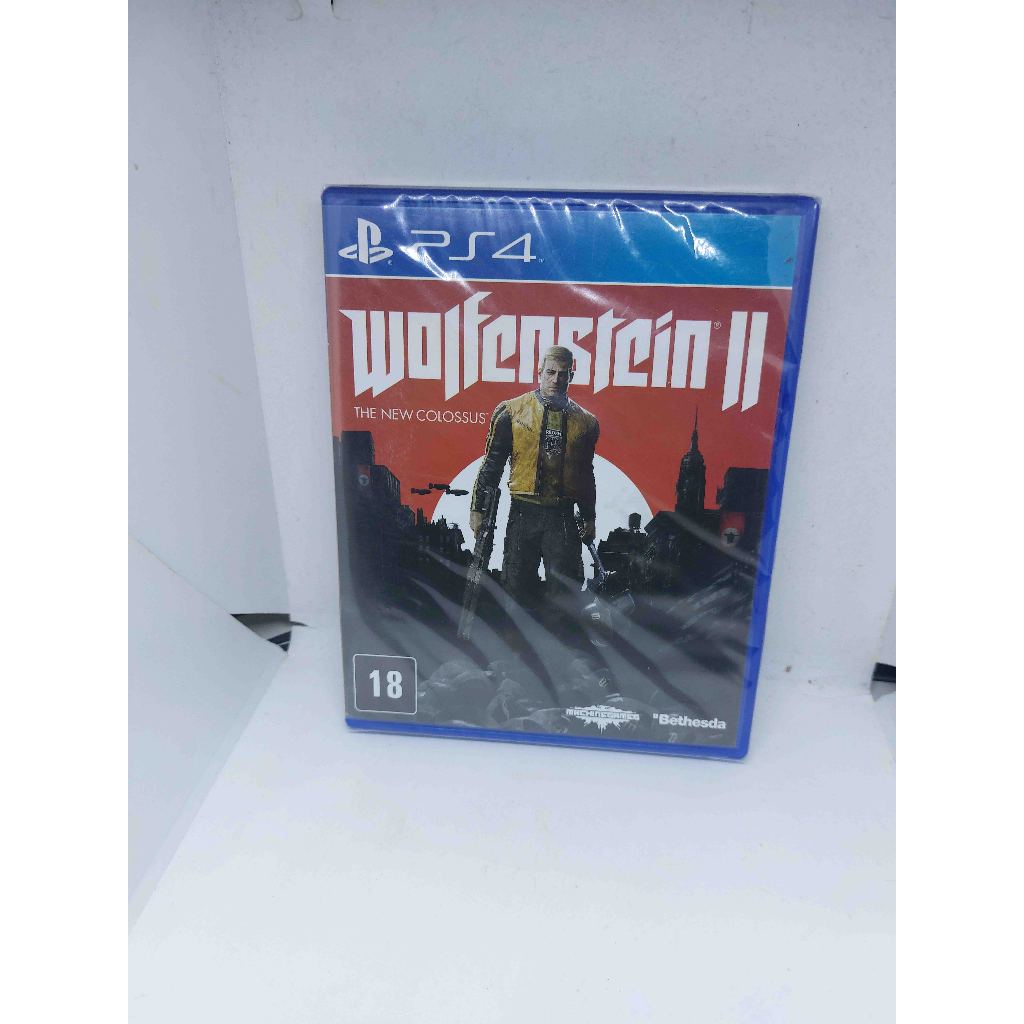 Wolfenstein 2 playstation 4 lacrado
