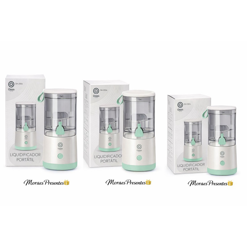 Liquidificador Portátil recarregável, prático e compacto. Ideal para sucos, vitaminas e shakes em qualquer lugar.