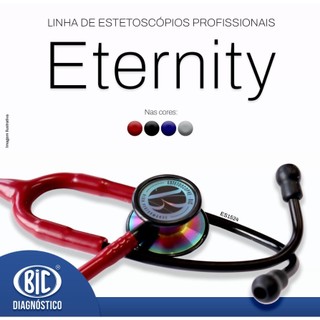 Estetoscópio Profissional BIC Eternity III Inox Duplo Adulto e Pediátrico – Cores Diversas