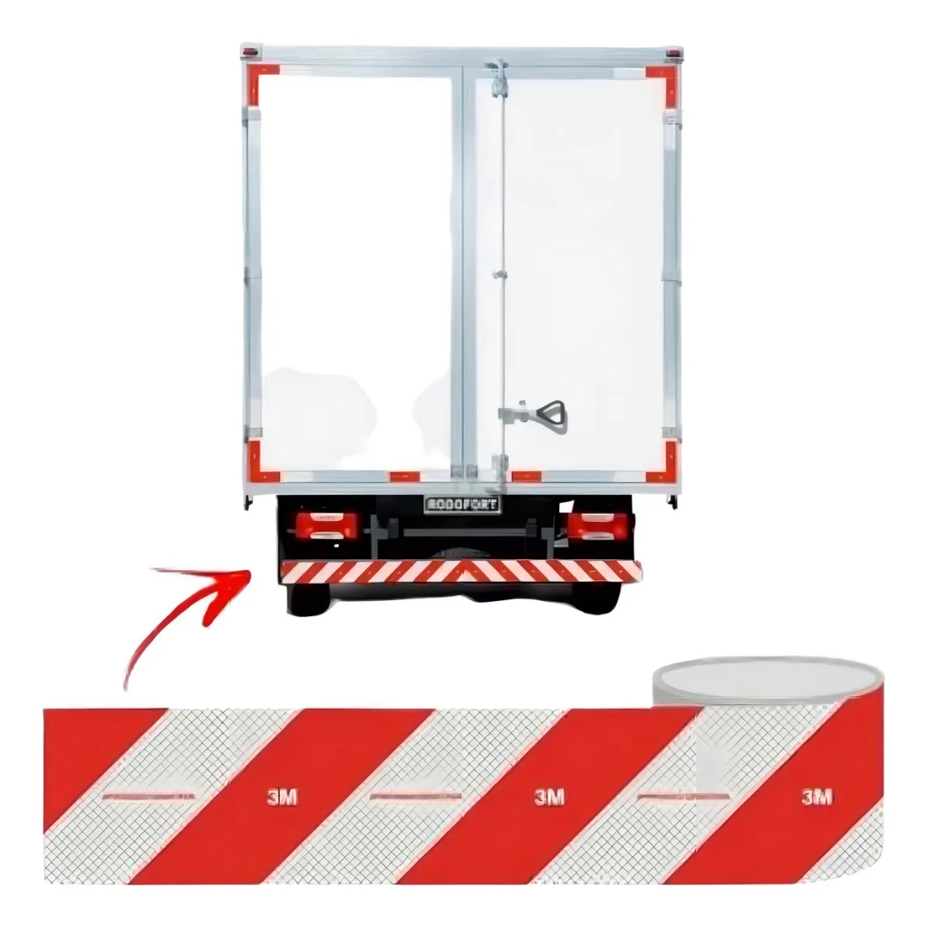 Faixa Refletiva Do Parachoque Caminhão 3M em Oferta na Shopee
