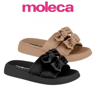 Sandália Moleca Feminina Pepete Laços Confort Flatform Baixo em Oferta na Shopee