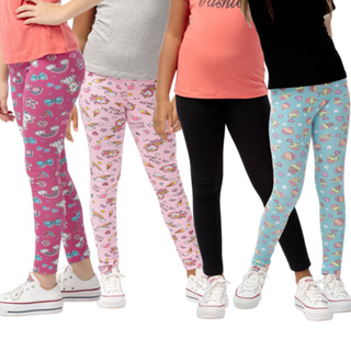 Kit 10 Legging Infantil Menina Sortida Algodão Criança Calça Cotton Estampada em Oferta na Shopee
