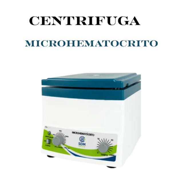 Centrifuga Clinica - MicroHematocrito - 24 Tubos Capilares - 110V