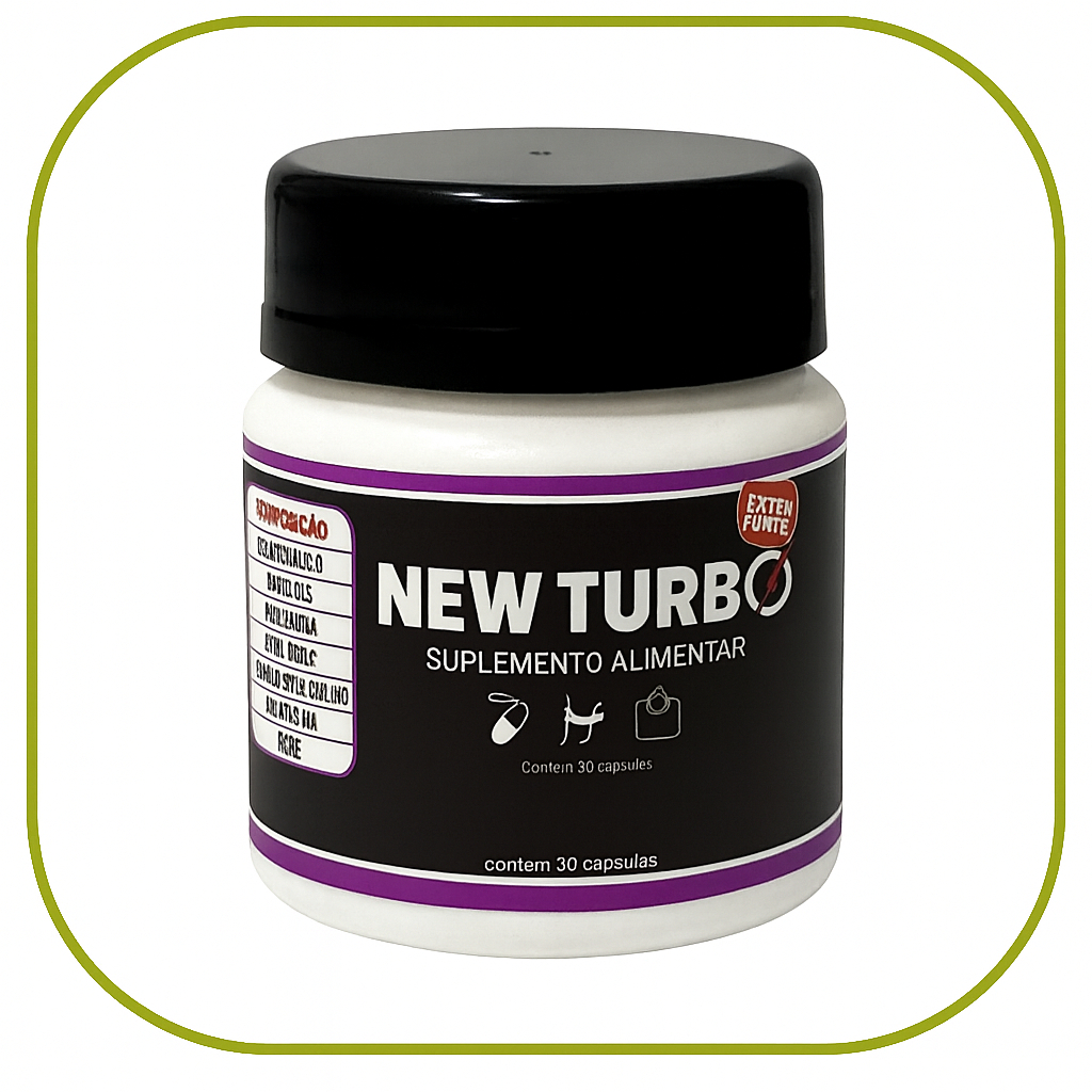 Novo New turbo extra forte 30 capsula ENVIO IMEDIATO