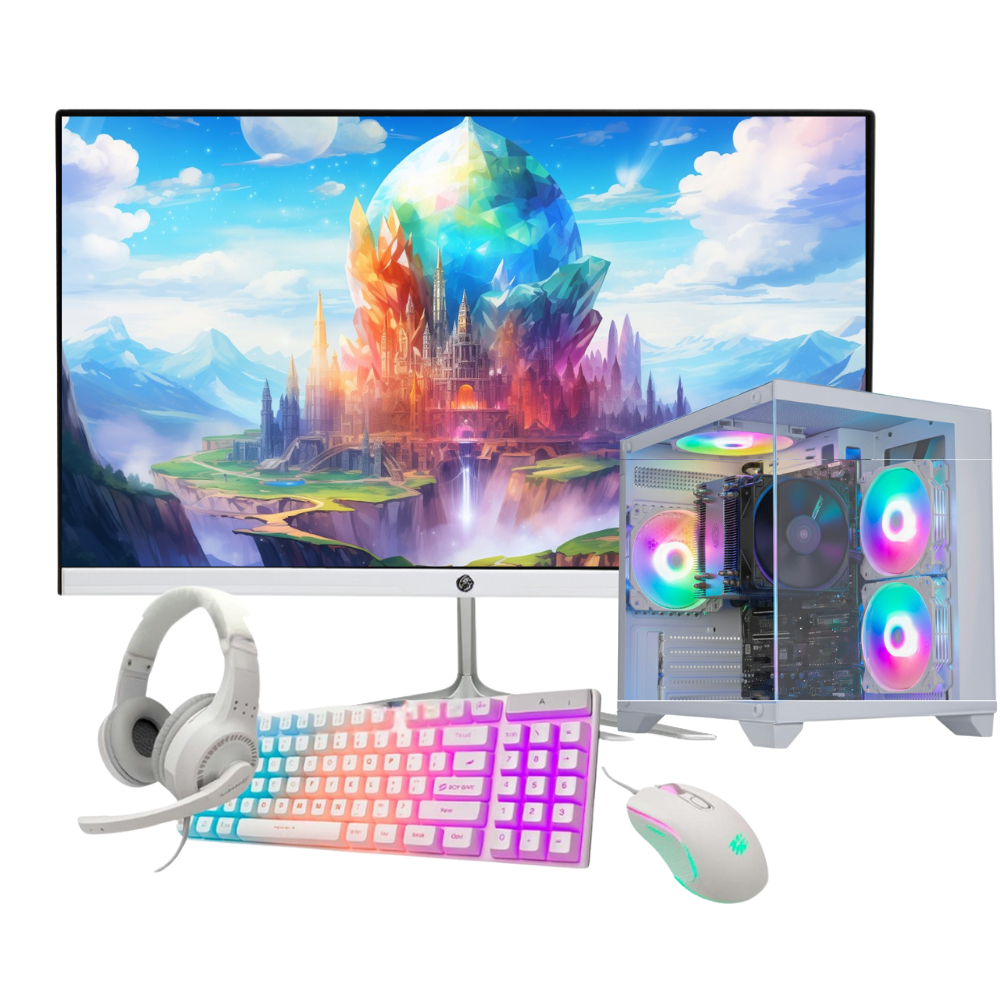 Computador Gamer Aquário i7 6ª | GTX 1060 6GB --16GB Ram DDR4 SSD 480 Monitor 23" Curvo - GTA RP