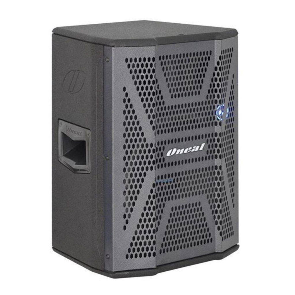 Caixa Oneal Amplificada Opb 1412x Pt Cor Preto 110V/220V