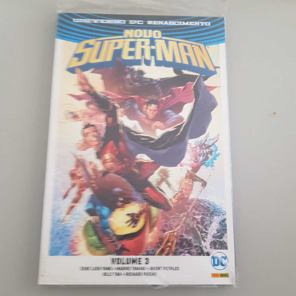 Novo Superman Vol. 03 Lacrado COMPLETE SUA COLEÇÃO!