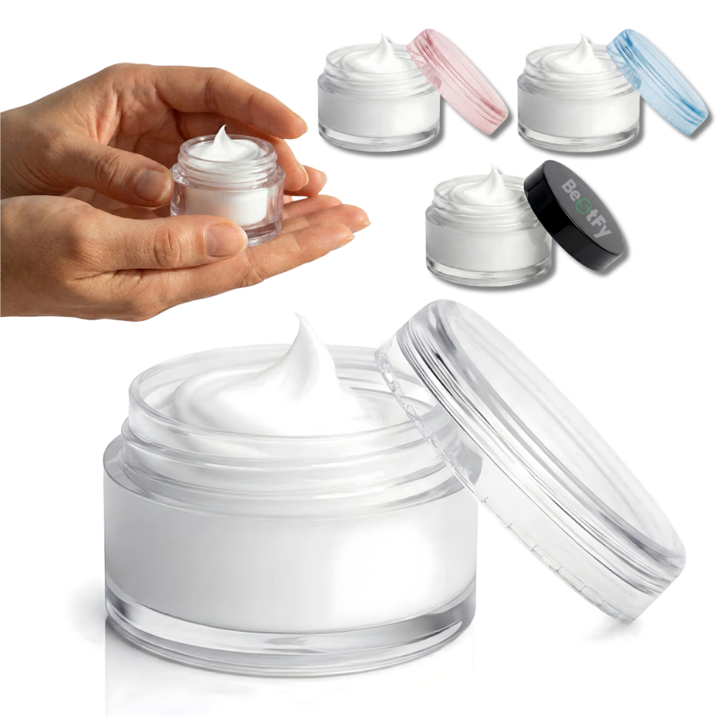 Kit 6 a 102 Pote Acrilico 5g com Tampa Rosqueável Para Glitter Creme Lembrancinha Amostras em Oferta na Shopee