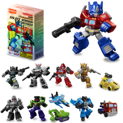 Blokees Transformers Defender Version 01 Blind Box Surpresa Figuras Colecionáveis Polibrinq