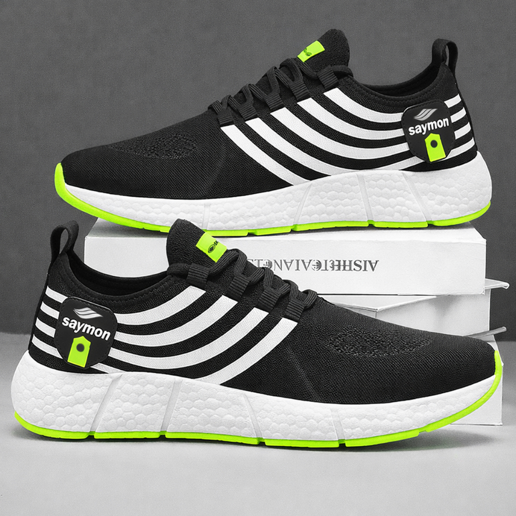 Tênis Fast Esportivo Masculino Leve Confortável Estiloso Academia Caminhada Correr Yy