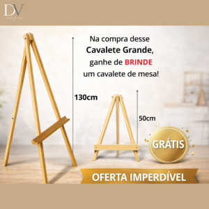 Cavalete Para Recepção de Casamento Aniversario Noivos MAIS BRINDE em Oferta na Shopee