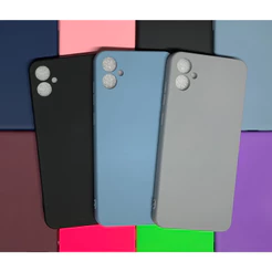 Capa para Samsung Galaxy A06 4G / Capa + Pelicula 3D ou Só 1 Capinha Aveludada Case