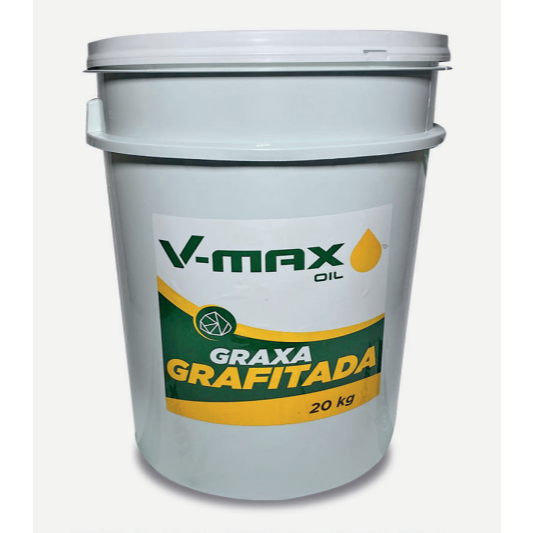 Graxa grafitada 20kg  V-Max Graxa Grafitada 20KG
