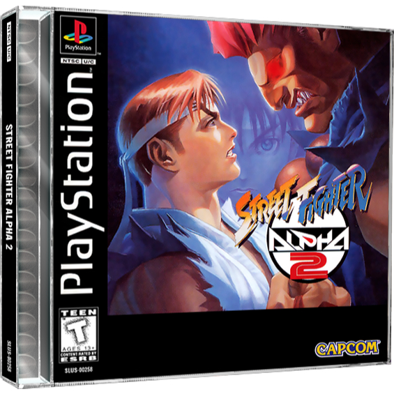 Jogo Street Fighter Alpha 2 para Play1 PsOne
