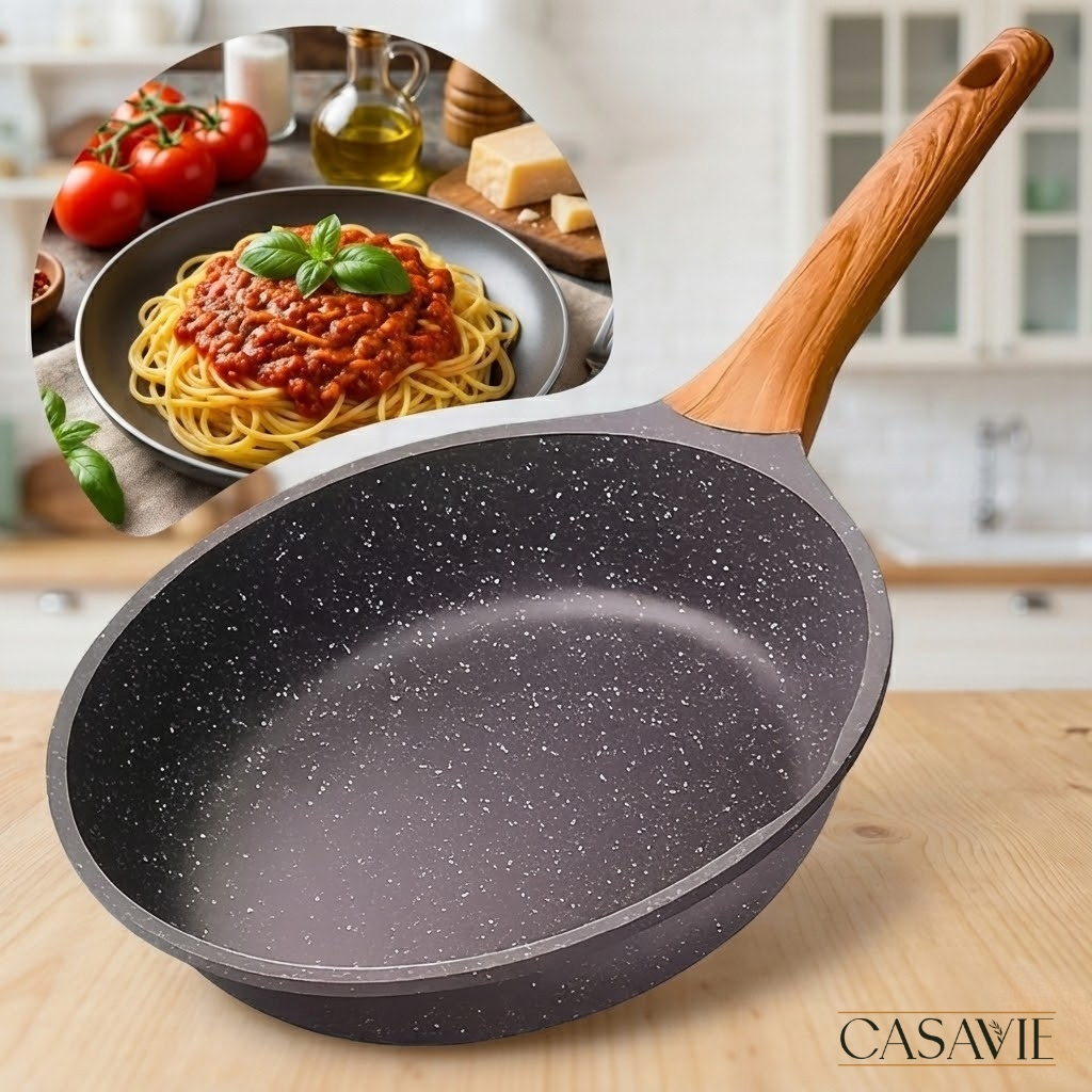 Imagem Frigideira de Cerâmica 20cm Antiaderente Cooktop Fogão Indução