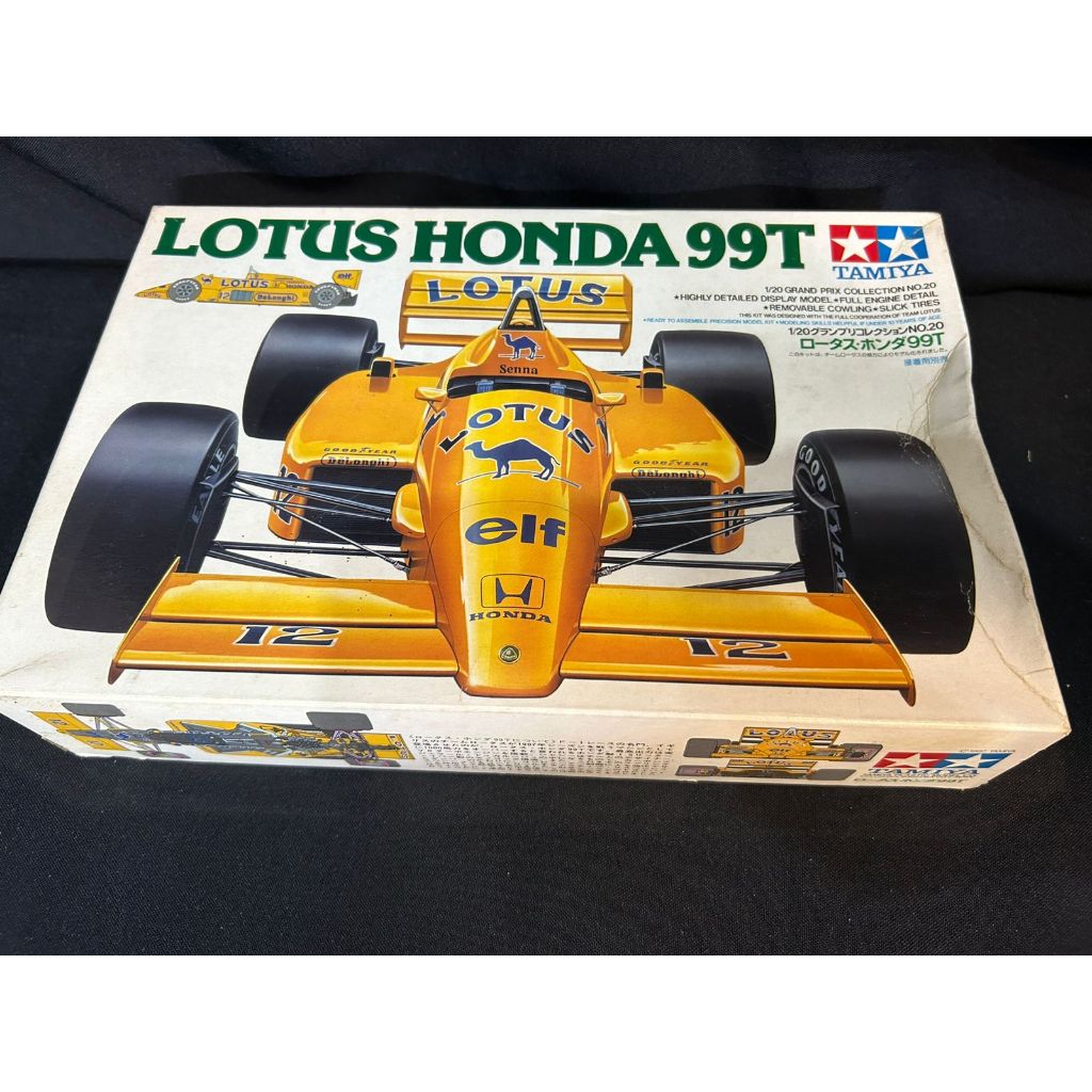 Kit Plastimodelismo Fórmula 1 Lotus Honda 99T Montada Tamiya 1:20