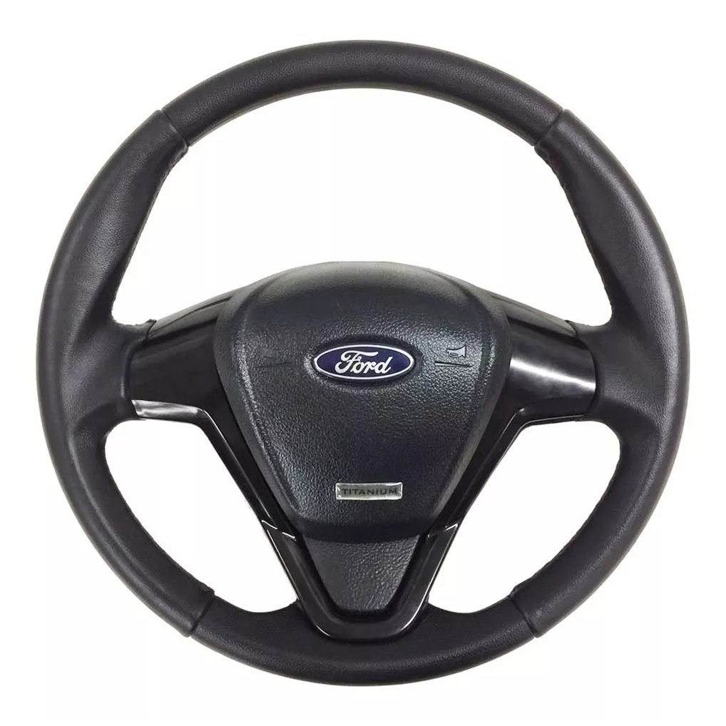 Volante Ford Fiesta Ka Eco Sport Modelo Titanium Preto em Oferta na Shopee