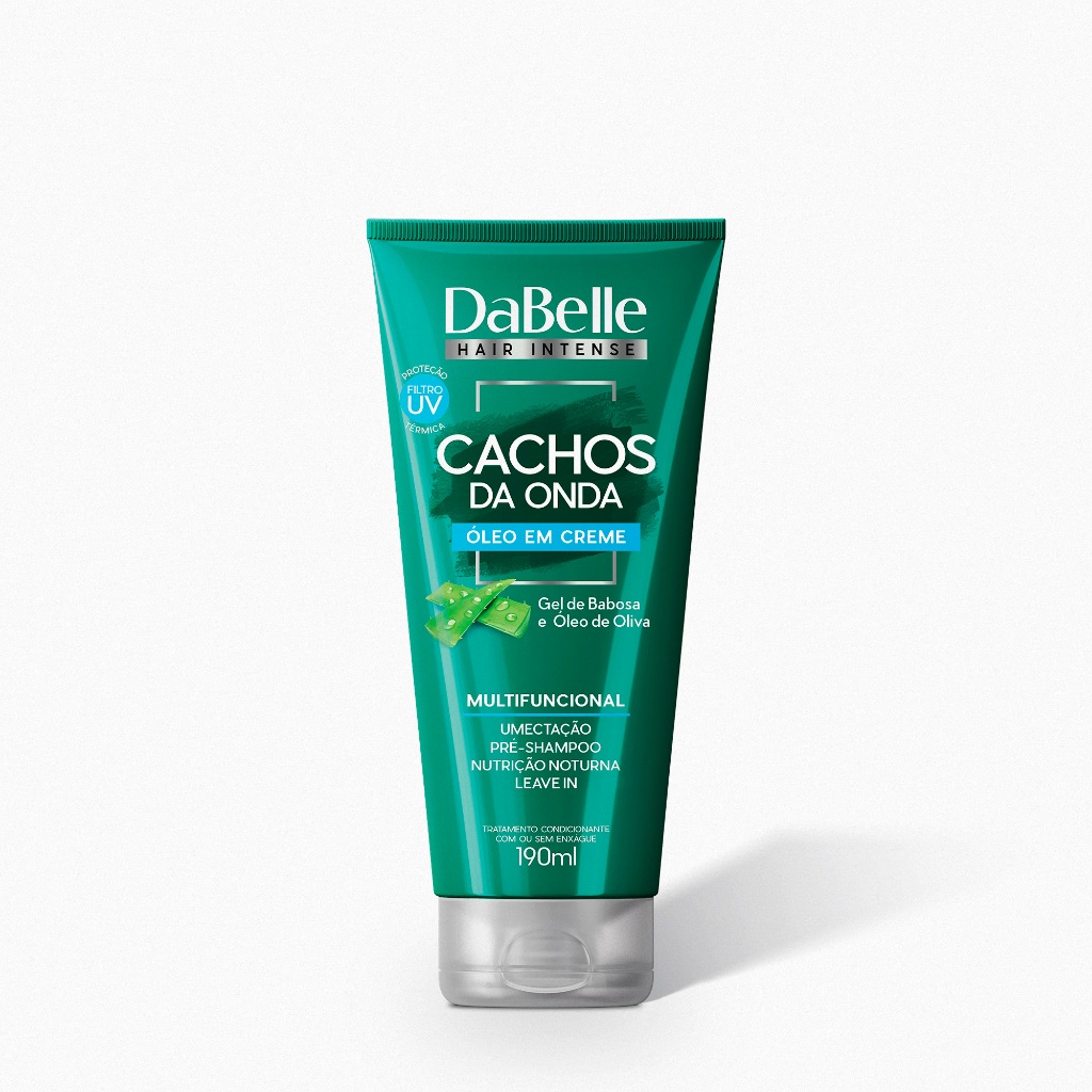 Óleo em Creme Cachos da Onda DaBelle Hair 190ml em Oferta na Shopee