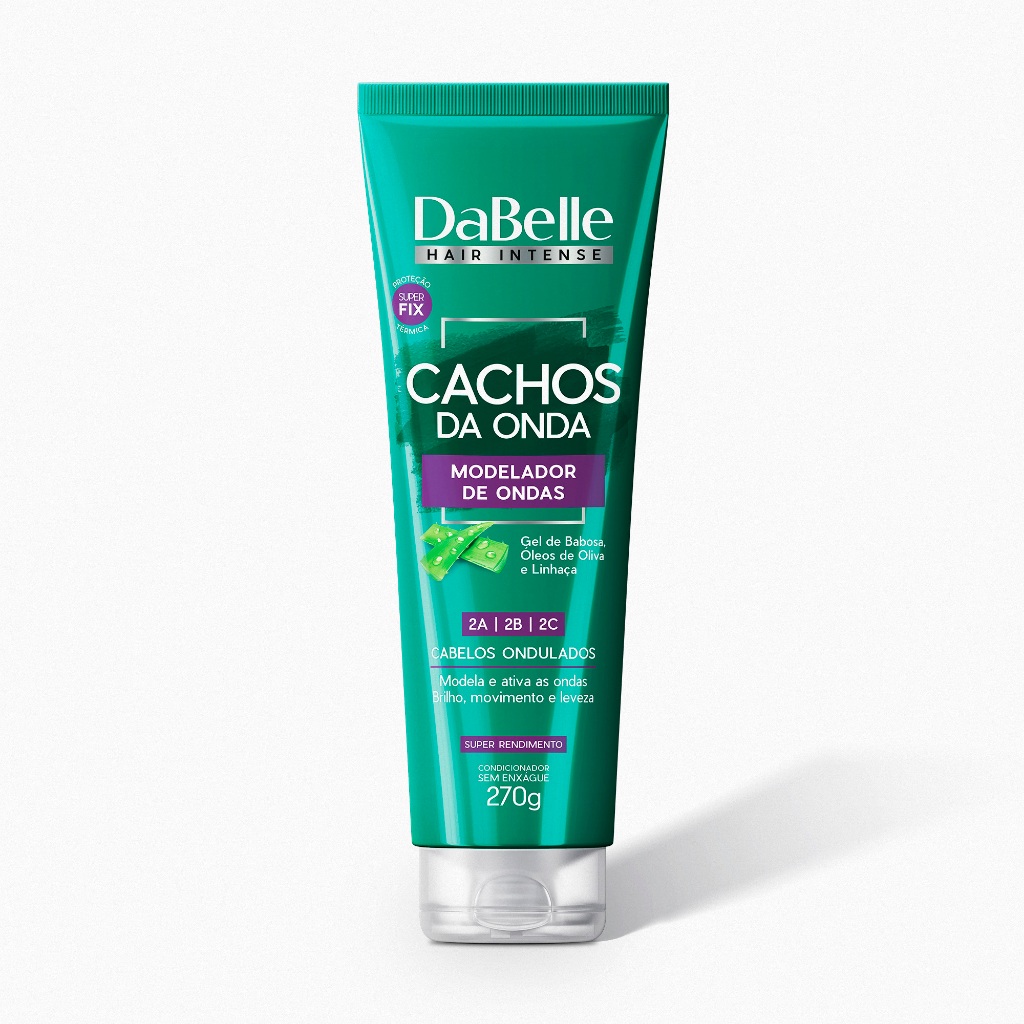 Modelador de Ondas 2ABC Cachos da Onda - Dabelle Hair 270g em Oferta na Shopee