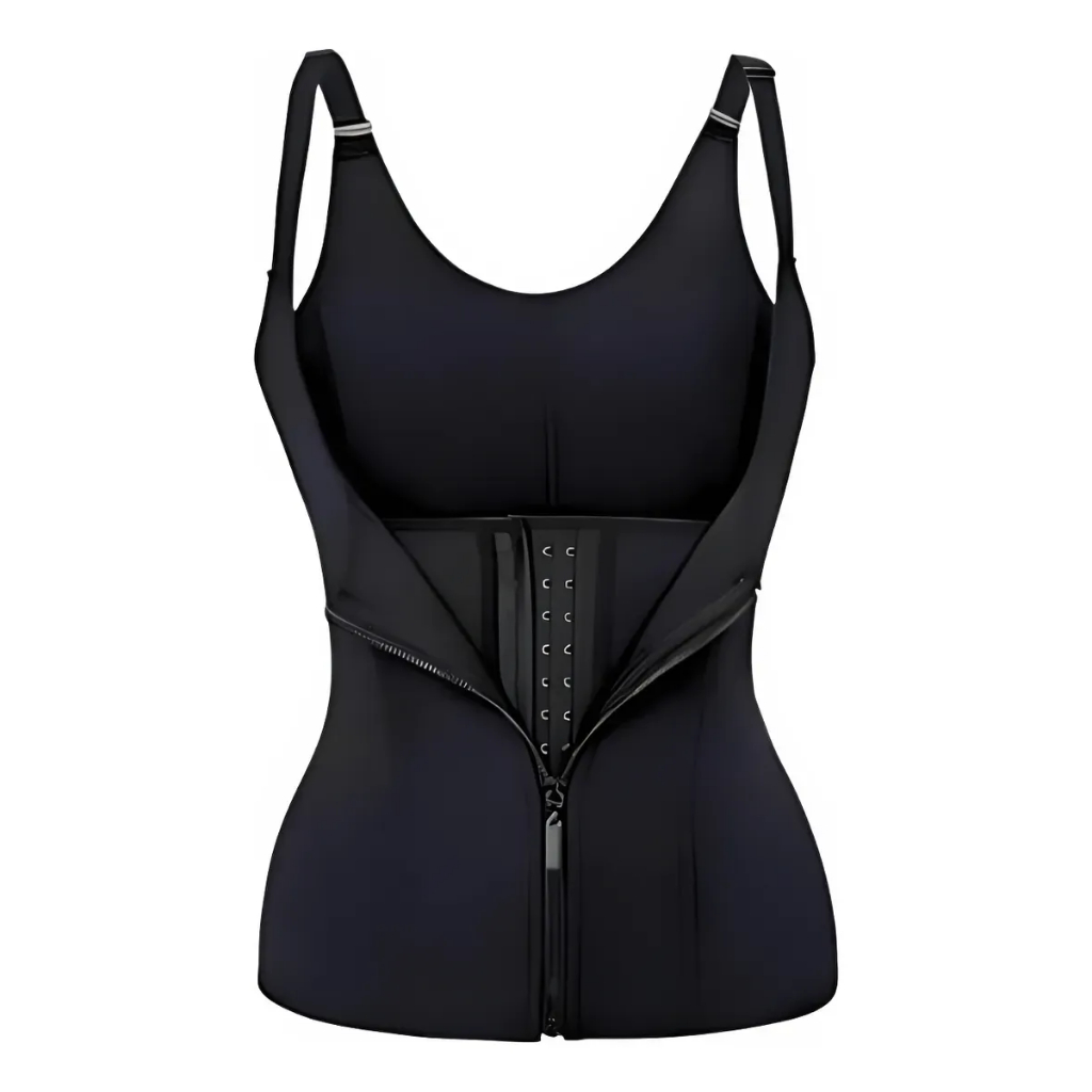 Cinta Dupla Compressão Modeladora Redução De Medidas Cinta Modeladora Afina Cintura Efeito Sauna