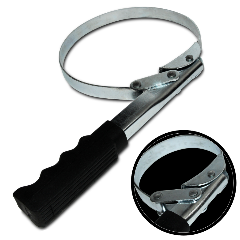 Chave Saca Filtros de Óleo GG (Abertura 113 mm a 142 mm) Troca de Óleo Profissional Envio Rapido