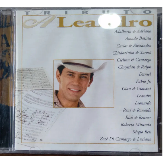 Cd Tributo A Leandro Sertanejo Leonardo Fábio Jr Daniel ÓTIMO ESTADO