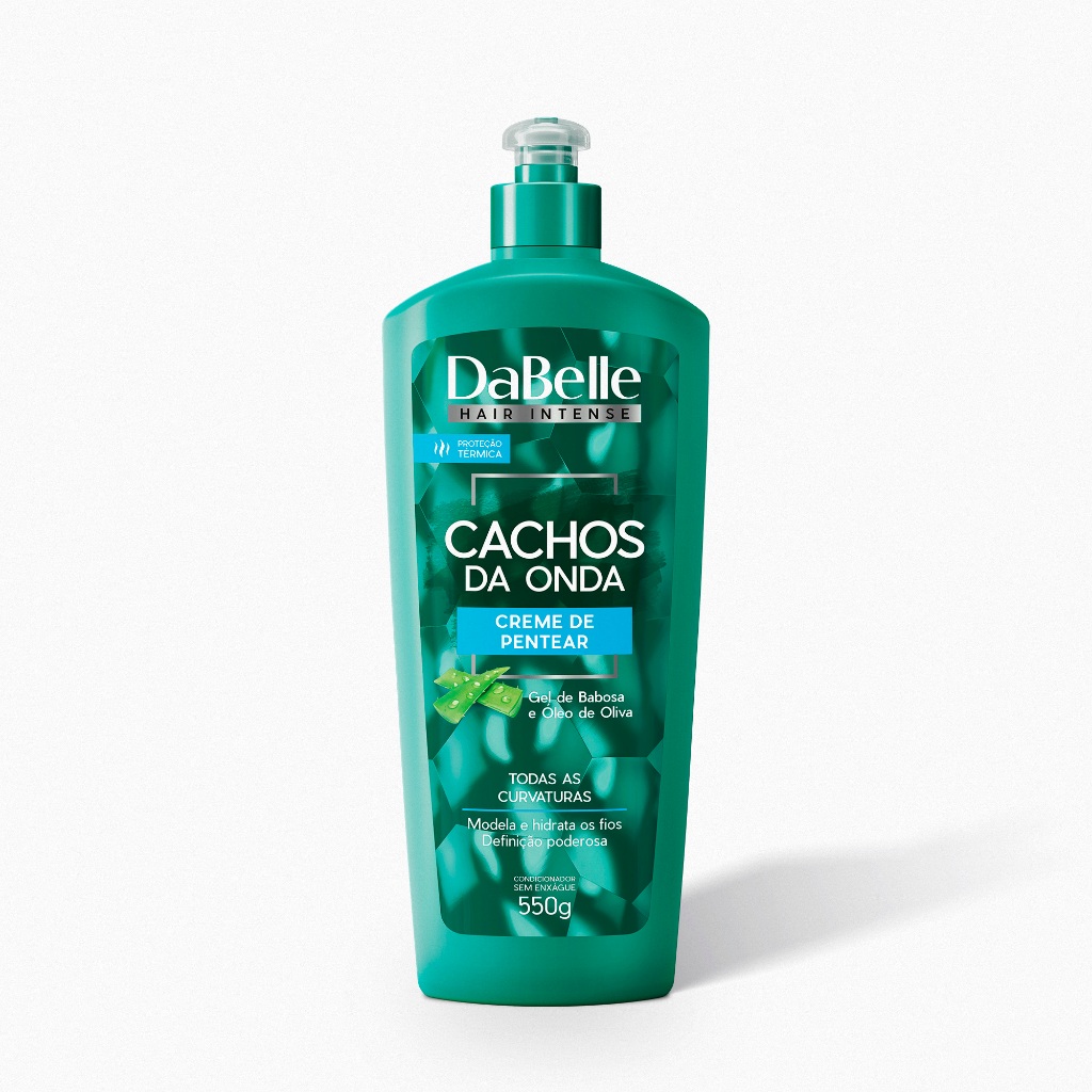 Creme de Pentear Cachos da Onda - Dabelle Hair 550g em Oferta na Shopee