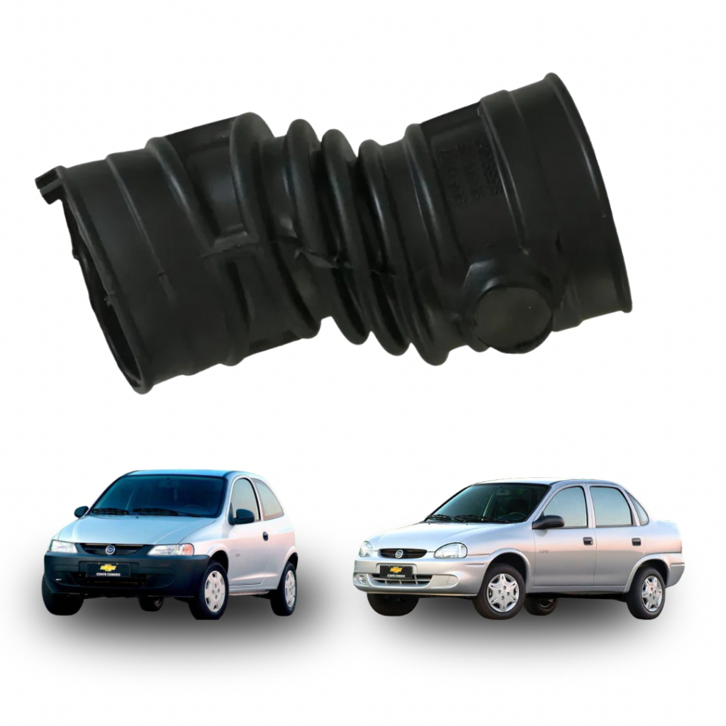 Mangueira Tbi Filtro de Ar Celta, Corsa Classic 1.0 e 1.6 VHC 2003 á 2008 - (SEM BOCAL PARA SENSOR)